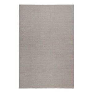 Esprit Tapis tissé main pure laine vierge gris beige 160x230 - Publicité