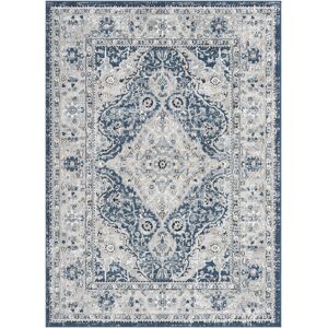 Surya Tapis Vintage Oriental Bleu/Gris/Jaune 200x275