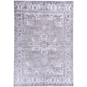 Gino Falcone Tapis vintage tisse plat - beige 090x160 cm