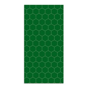 Home and Living Tapis vinyle mosaïque hexagones verte 120x160cm