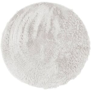 The Deco Factory Tapis lavable a base fine et souple extra doux blanc diam.160