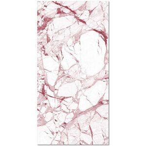 Home and Living Tapis vinyle marbre blanc et rose 120x160cm Multicolore 120x0x160cm