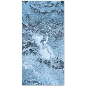 Home and Living Tapis vinyle marbre bleu 80x250cm Bleu 80x0x250cm