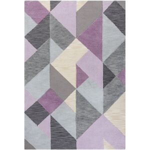 Novatrend Tapis de salon en polyester violet 160x230 cm Violet 160x0x230cm