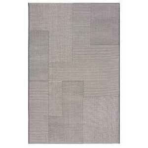 Novatrend Tapis de couloir moderne noir 60x230 cm