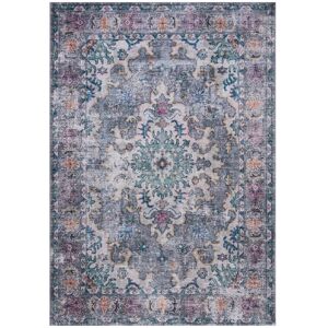 Novatrend Tapis intérieur extérieur en polyester bleu 200x290 cm Bleu 200x0x290cm