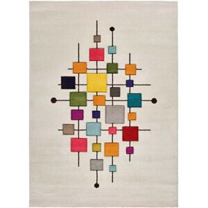 Atticgo Tapis geometrique colore, 160x230 cm