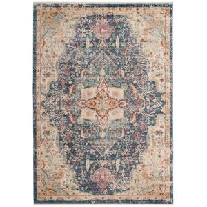 Safavieh Tapis de salon interieur en bleu & violet, 152 x 244 cm Bleu 245x1x150cm