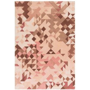 Novatrend Tapis de salon en laine rose 160x230 cm Rose 230x0x160cm