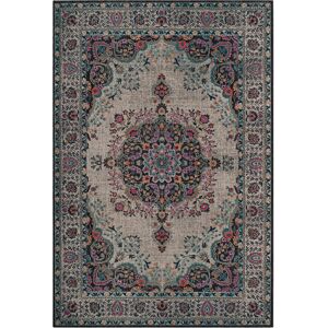 Safavieh Tapis de salon interieur en gris & fuchsia, 201 x 274 cm Gris 275x0x200cm