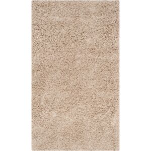 Safavieh Tapis de salon interieur hirsute en beige, 91 x 152 cm