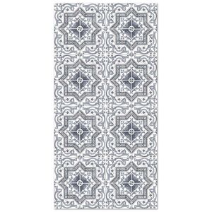 Home and Living Tapis vinyle carreaux ciments tolédo gris 160x230cm