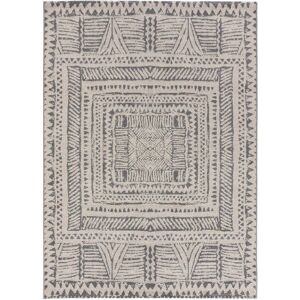 Unitrama Tapis de style vintage en gris, 140x200 cm