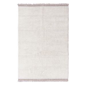 Lorena Canals Tapis en laine blanc lavable 170x240