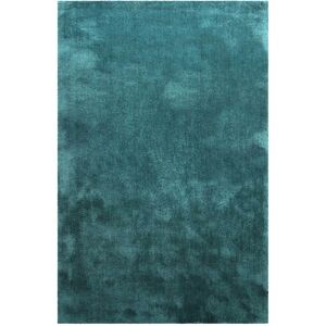 Homie Living Tapis en microfibre dense vert emeraude 80x150 cm