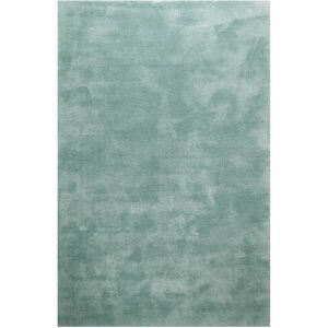 Homie Living Tapis en microfibre dense vert bleu grise 80x150 cm