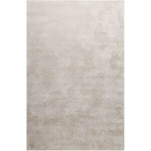 Homie Living Tapis en microfibre dense beige grise 80x150 cm