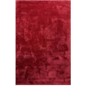 Homie Living Tapis en microfibre dense rouge 120x170 cm