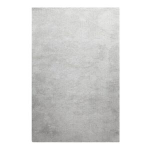 Homie Living Tapis en microfibre dense gris clair chine 80x150 cm