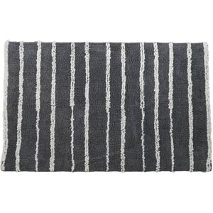 Sensei Maison Tapis de bain ou descente de lit antidérapant gris perle 140x200 cm