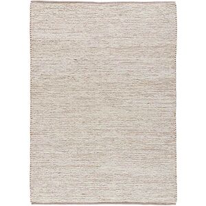 Atticgo Tapis en coton recyclé, couleur crème, 120X170 cm