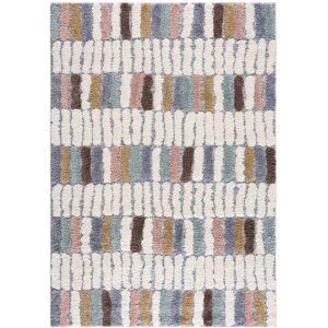 STUDIO DECO Tapis à poils longs et relief multicolore 200x290cm