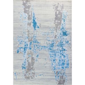 Surya Tapis Abstrait Moderne Ivoire/Bleu/Gris 200x275 Bleu 275x1x200cm