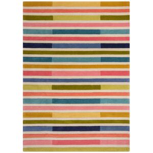 Novatrend Tapis de salon moderne en laine multicolore 160x230 cm Multicolore 230x0x160cm