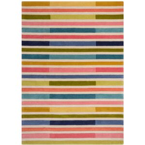 Novatrend Tapis de salon moderne en laine multicolore 160x230 cm