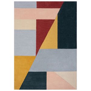 Novatrend Tapis de salon moderne en laine multicolore 200x290 cm