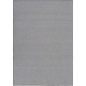 Decoclico Tapis plastique recycle tisse main Gris 140x1x230cm