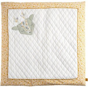 Sauthon Grand tapis 100x100 cm en coton blanc