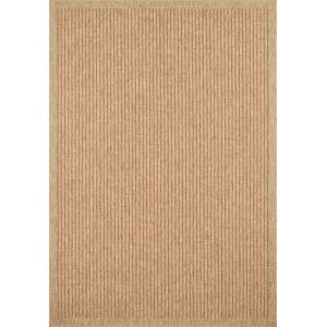 Tapis intérieur et extérieur effet jute terra 200x290 Rouge 290x1x200cm