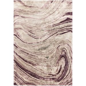 Novatrend Tapis de salon en viscose violet 240x340 cm Violet 340x0x240cm