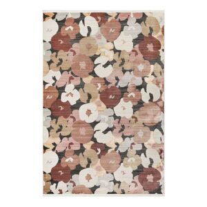 Esprit Tapis motif floral vintage tons chauds 120x170