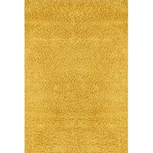 Surya Tapis Shaggy Moderne Jaune 160x220