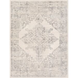 Surya Tapis Vintage Oriental Blanc/Gris 140x200 - Publicité