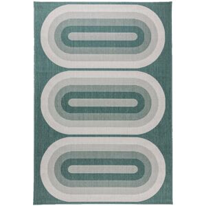 AFK Tapis interieur exterieur graphique vert 160x230, OEKO-TEX®