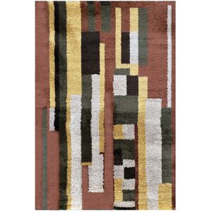 AFK Tapis raye contemporain multicolore 160x230, OEKO-TEX®