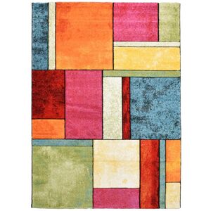 Un amour de tapis Tapis salon BRILLANCE GEOMETRIQUE Multicolore 200x290 OEKO TEX® Multicolore 290x13x200cm