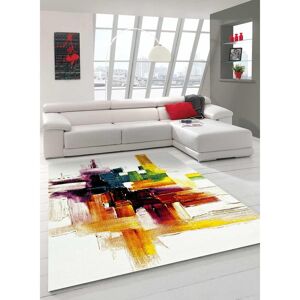 Un amour de tapis Tapis salon 240x340 crème OEKO-TEX® - Publicité