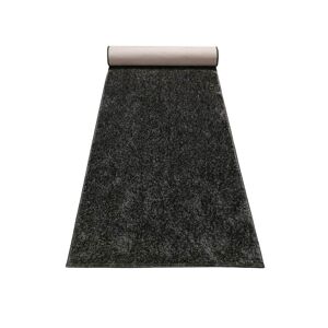Esprit Tapis de couloir poils longs doux brillant gris anthracite 80x300 - Publicité