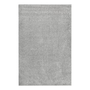 Esprit Tapis poils longs effet bouclette gris clair 133x200