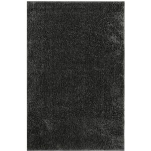 Esprit Tapis carré poils longs doux brillant gris anthracite 200x200 Gris 200x200x200cm