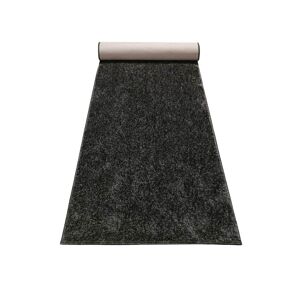 Esprit Tapis de couloir poils longs doux brillant gris anthracite 80x400