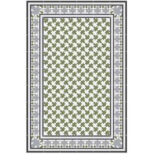 Hidraulik Tapis en vinyle Petritxol vert 120x180 Vert 120x0x180cm