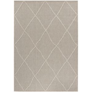 STUDIO DECO Tapis effet jute naturel à relief losanges beige 160x230cm - Publicité