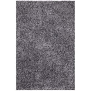 STUDIO DECO Tapis a poils longs SOFTY gris fonce 200x200cm Gris 200x3x200cm