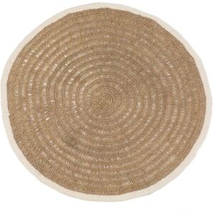 Bazar Bizar Tapis en herbes de mer et en coton 200x200