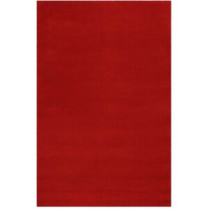 Esprit Tapis a poil court pure laine vierge rouge 170x240